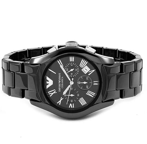 relógio emporio armani masculino cerâmica original ar1400|More.